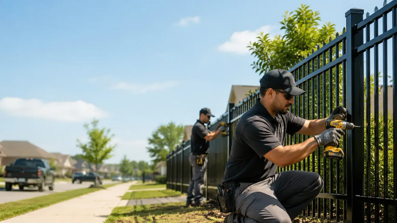 Metal Fence Installation in Ludington, MI